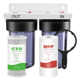 SimPure DB10C-2 2-stage whole house pre-filtration system