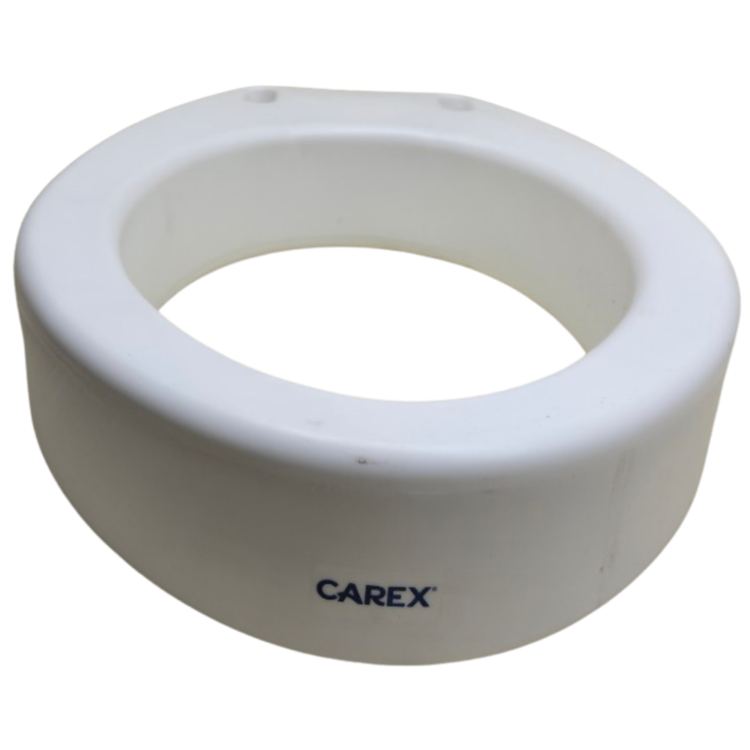 Carex FGB30600 0000 Elongated Toilet Seat Elevator / Raised Toilet Seat Riser