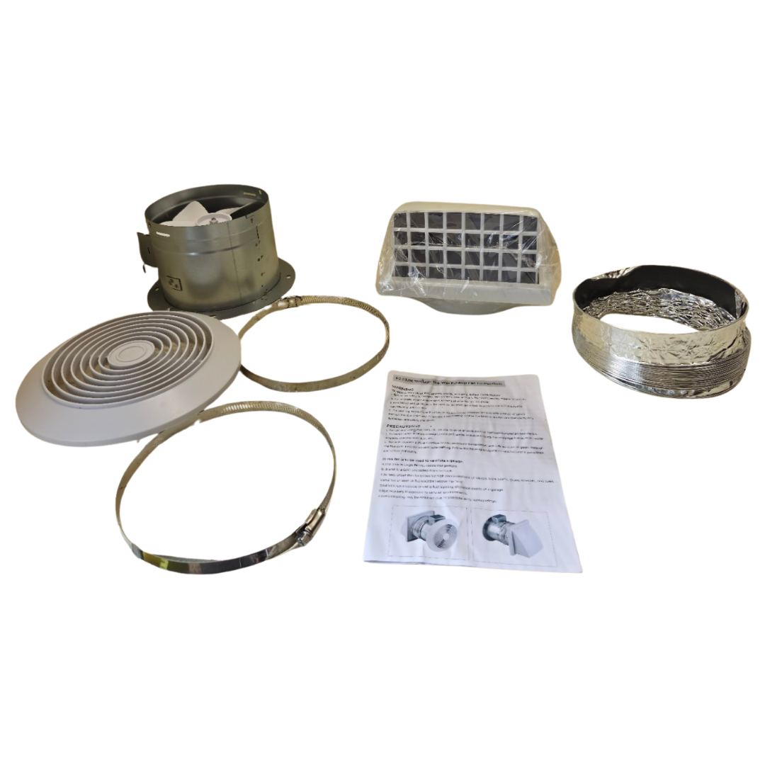Quini K1-512M 6-Inch Through-the-Wall Exhaust Fan