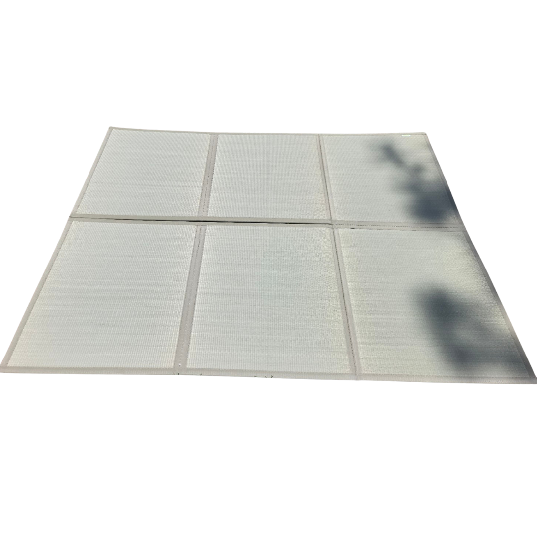 FULI Foldable Tatami Mat (6-Fold Version) Japanese Igusa Rush Grass Floor Tatami Mat