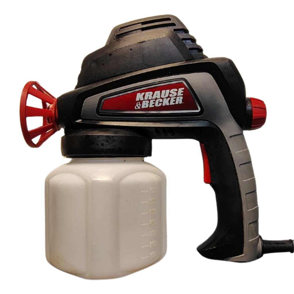 Krause & Becker Electric Spray Gun (Item #60600) Handheld HVLP Paint Sprayer / Electric Spray Gun
