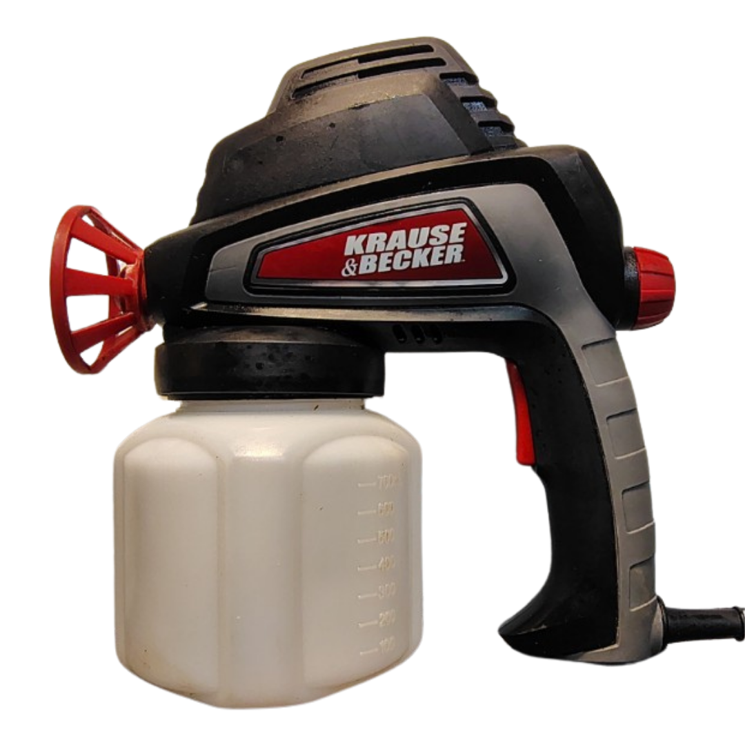 Krause & Becker Electric Spray Gun (Item #60600) Handheld HVLP Paint Sprayer / Electric Spray Gun