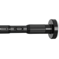 ZipGlo Tension Curtain Rod 40-166 Inch (Black) Tension Curtain Rod