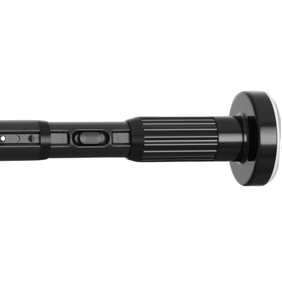 ZipGlo Tension Curtain Rod 40-166 Inch (Black) Tension Curtain Rod