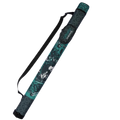 CUESOUL GORGEOUS Series 1 Butt / 1 Shaft Hard Cue Case (Green Design) Billiard Cue Case