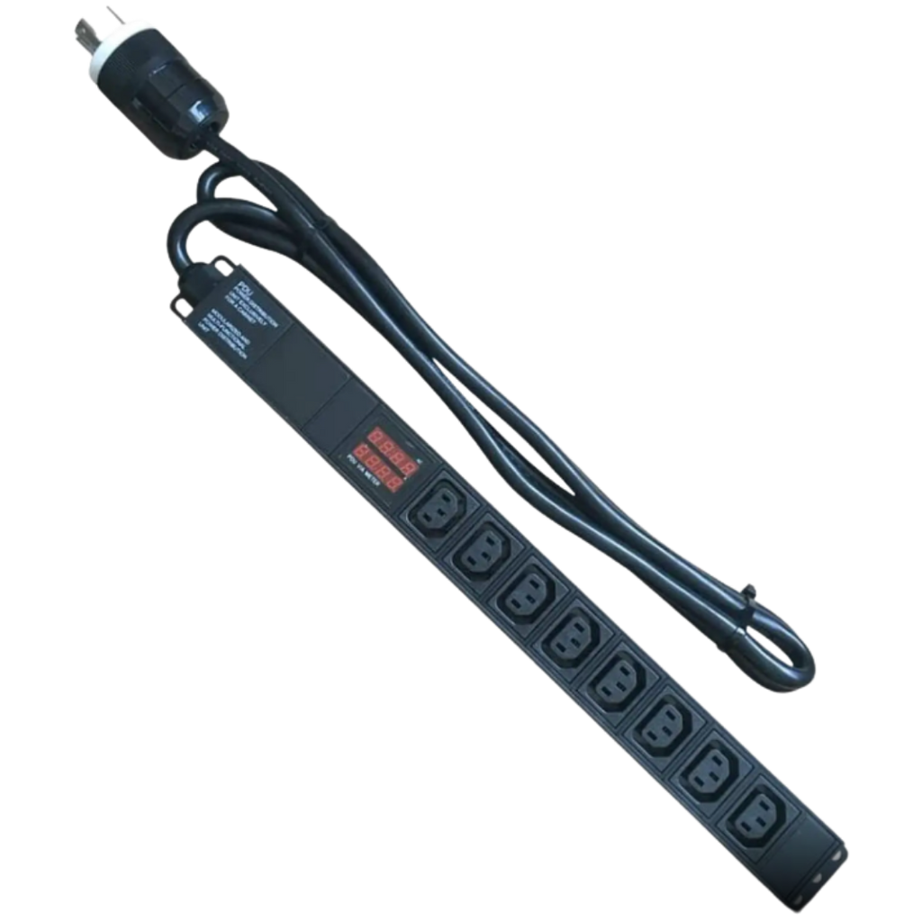Valiant Power PDU-IEC Series Metered Rack PDU Rack Mount Power Distribution Unit (PDU) with Surge Protection