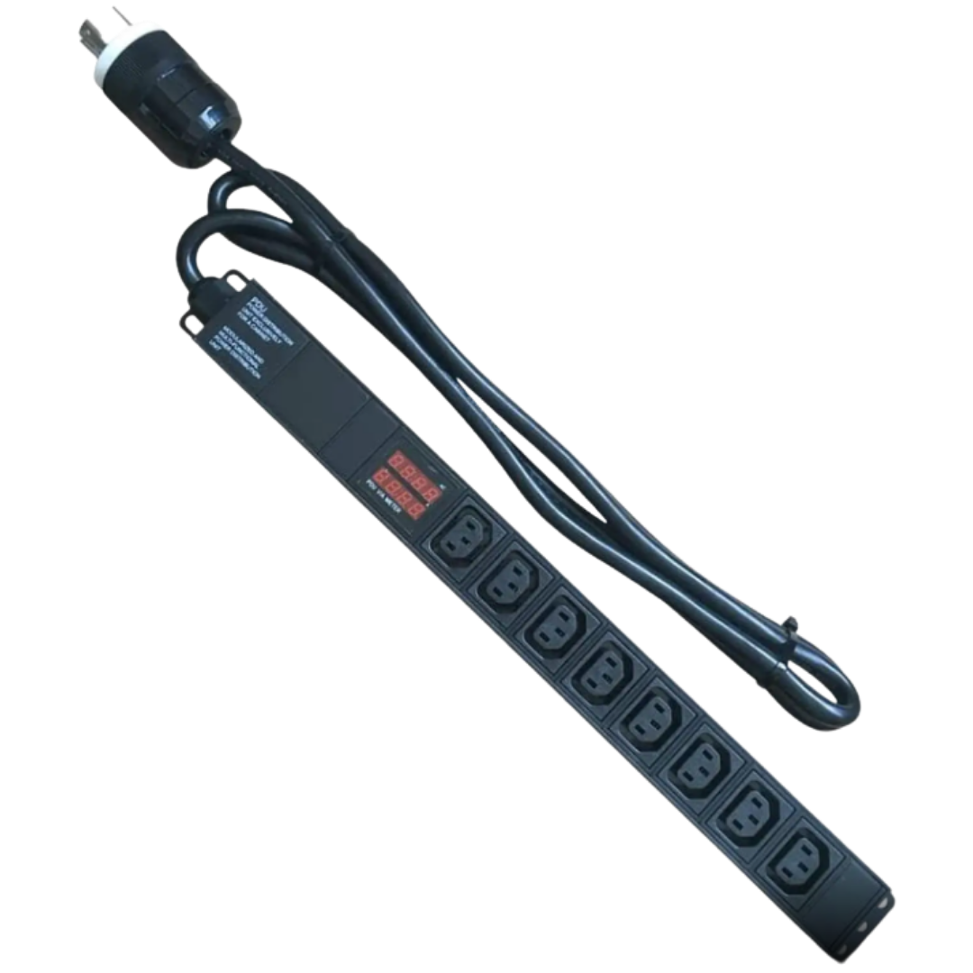 Valiant Power PDU-IEC Series Metered Rack PDU Rack Mount Power Distribution Unit (PDU) with Surge Protection