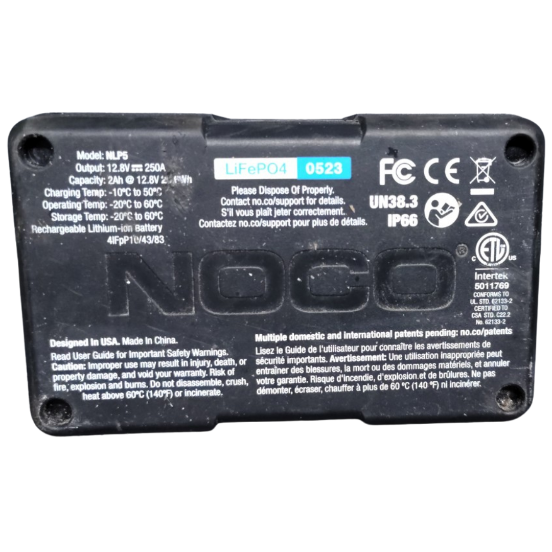 NOCO NLP5 Lithium Powersport Battery (LiFePO4 Motorcycle/ATV Battery)