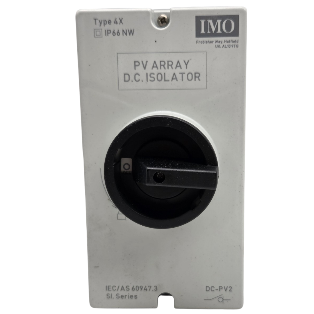 IMO Precision Controls SI32-PEL64R-4 Photovoltaic (PV) DC Isolator / Manual Disconnect Switch