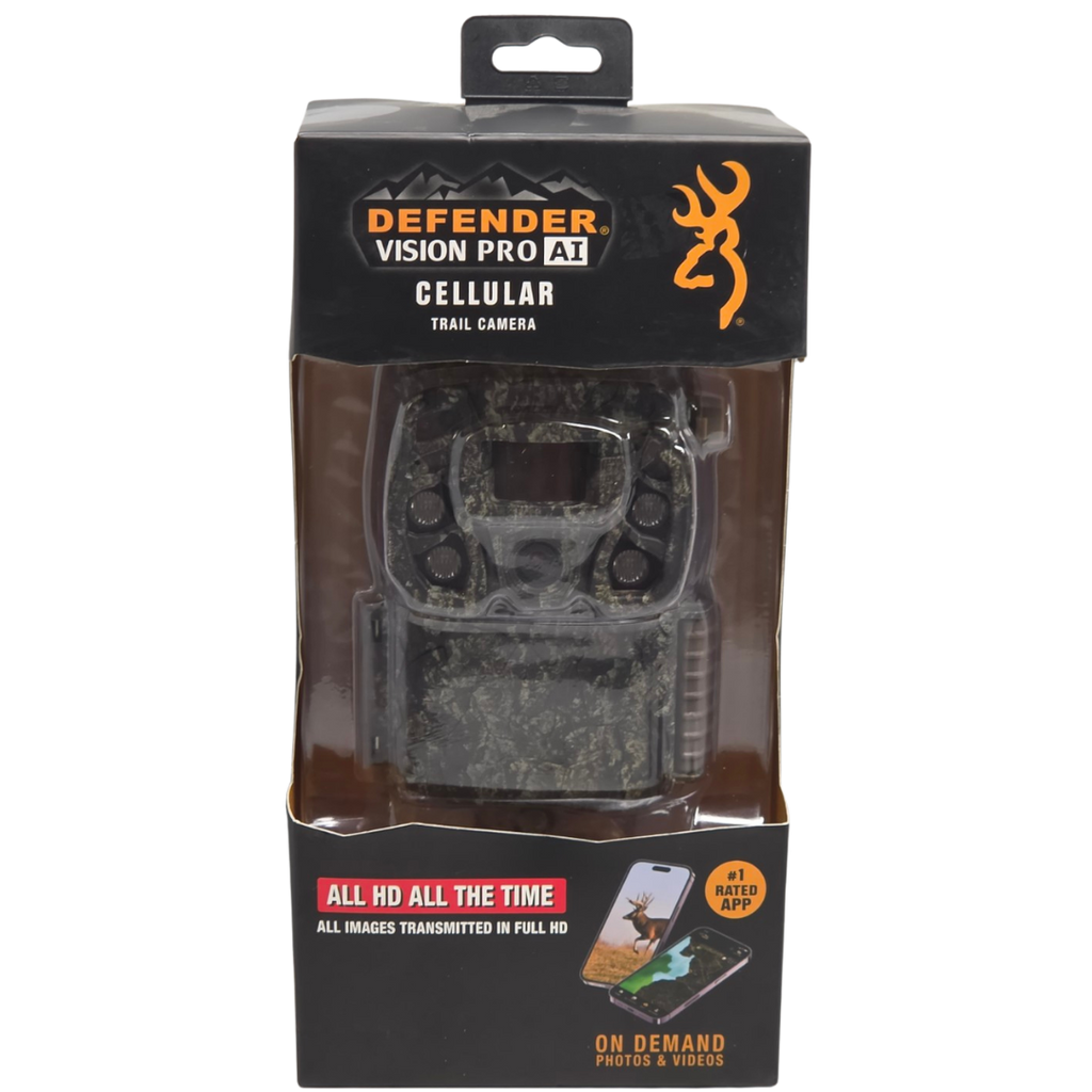 Browning Defender Vision Pro AI Cellular Trail Camera