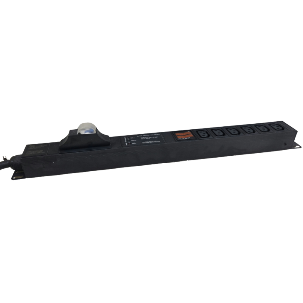 Gelongtu C13-08-D Meter SPD Function with L6-30p Plug 30A 240V 6 Way PDU for Internet Data Center (FJ-NZEU-4Y7D)