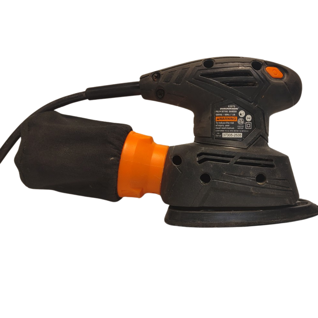 Warrior 63976 Palm Detail Sander Corded Detail Palm Sander