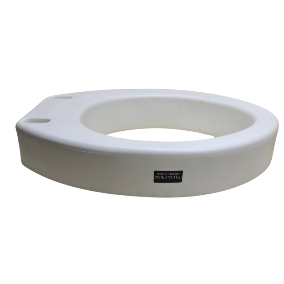 Carex FGB30600 0000 Elongated Toilet Seat Elevator / Raised Toilet Seat Riser