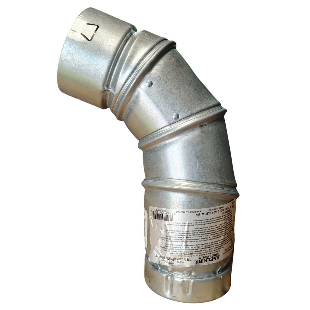 Selkirk Model RV 6RV-EL45/60 Type B Gas Vent Adjustable Elbow