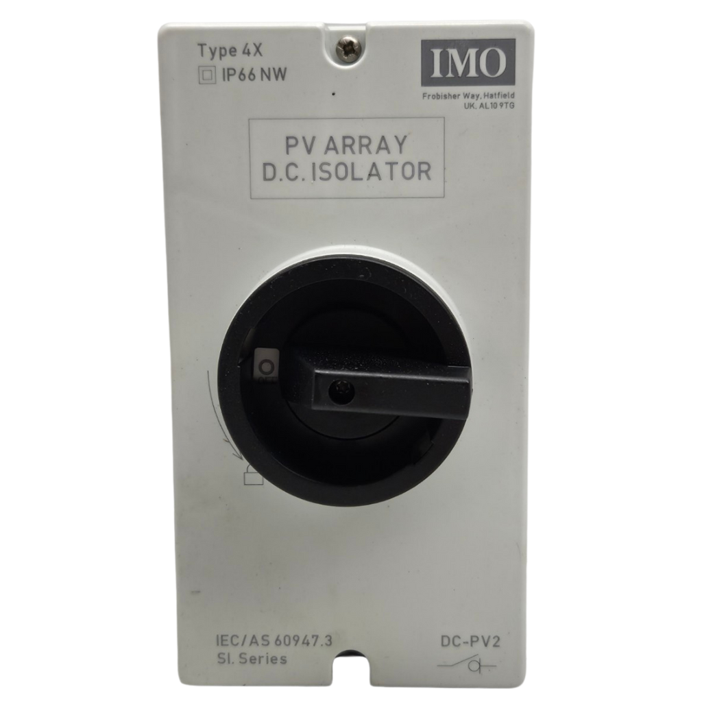 IMO Precision Controls SI32-PEL64R-4 Photovoltaic (PV) DC Isolator / Manual Disconnect Switch
