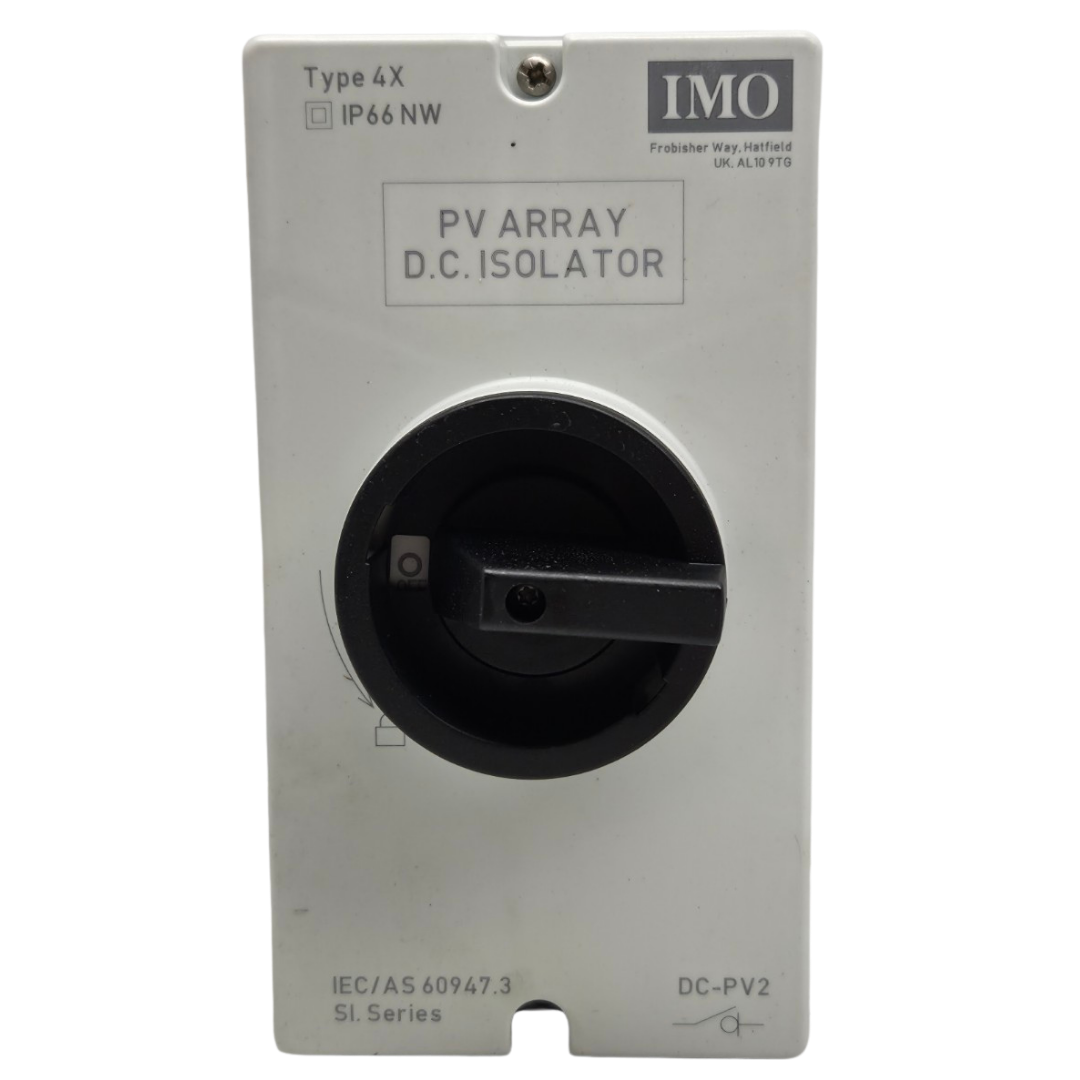 IMO Precision Controls SI32-PEL64R-4 Photovoltaic (PV) DC Isolator / Manual Disconnect Switch