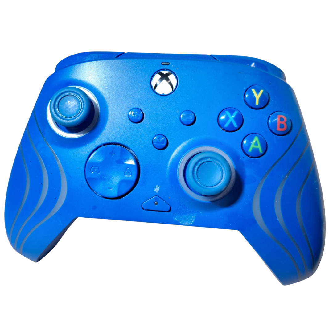 Microsoft / PDP Xbox One S with PDP Afterglow Wave Wired Controller Video Game Console Bundle