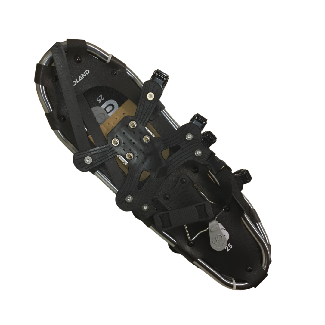 Odoland OD0412M-Odoland Aluminum Snowshoe and Trekking Pole Kit