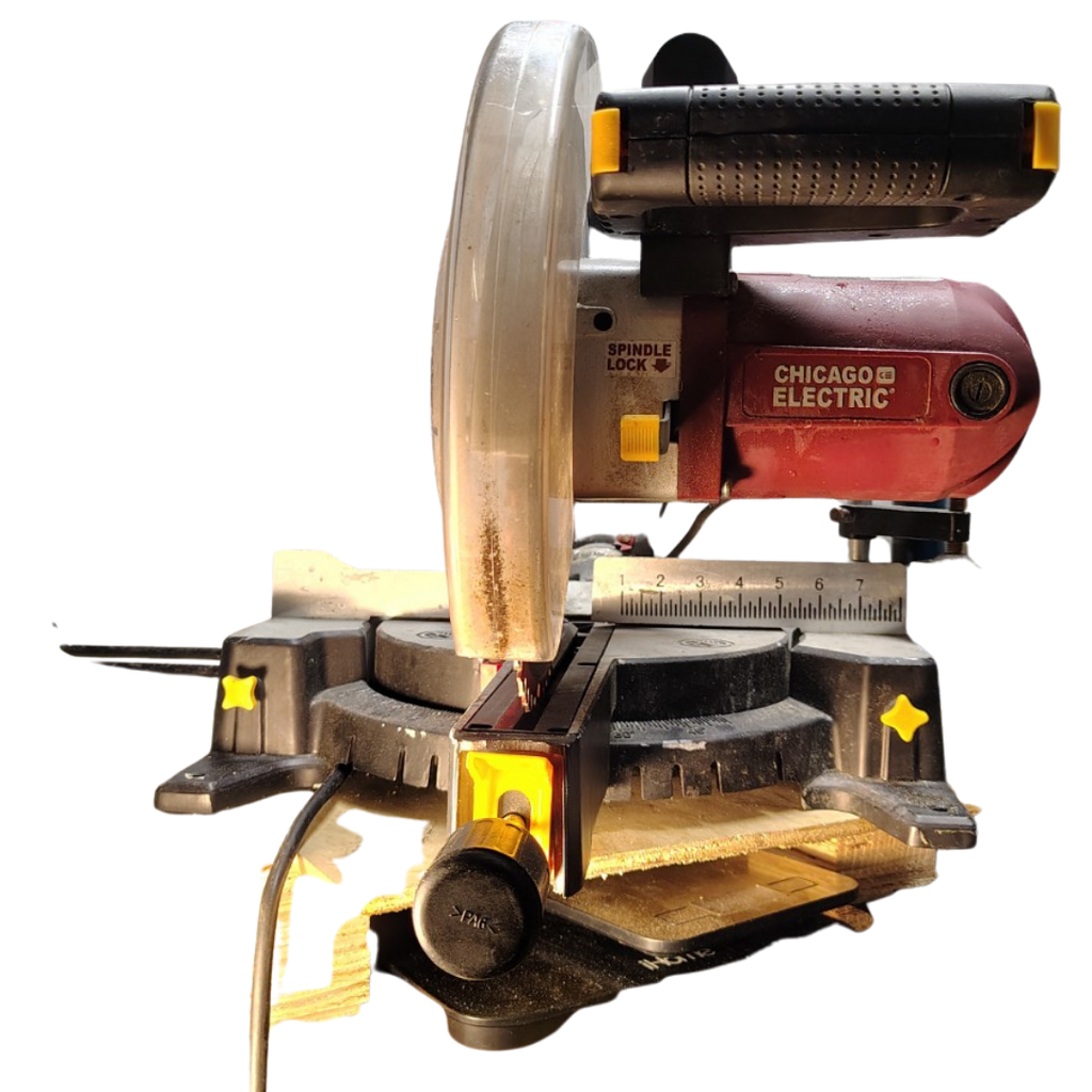 Chicago Electric Power Tools 61970 12 in. Dual-Bevel Sliding Compound Miter Saw