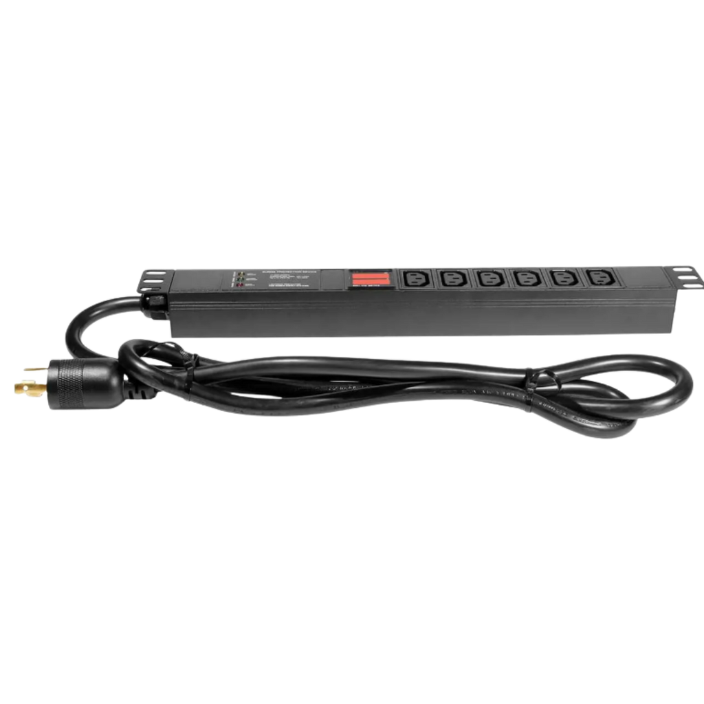 Valiant Power PDU-IEC Series Metered Rack PDU Rack Mount Power Distribution Unit (PDU) with Surge Protection