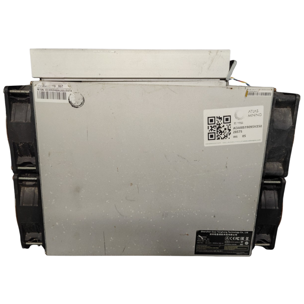 Bitmain Antminer S19 95TH/s ASIC Cryptocurrency Miner