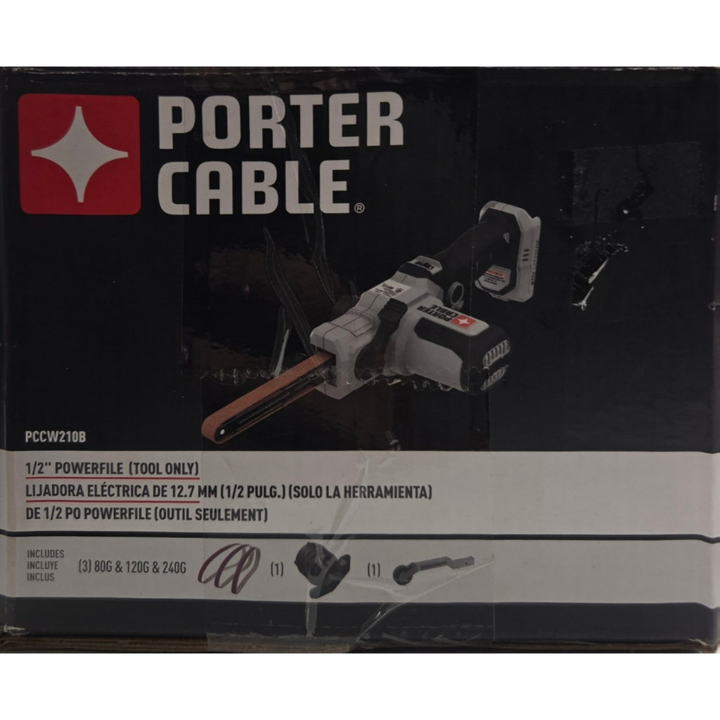 PORTER-CABLE PCCW210B 20V MAX Cordless 1/2-inch Powerfile Belt Sander (Tool Only)