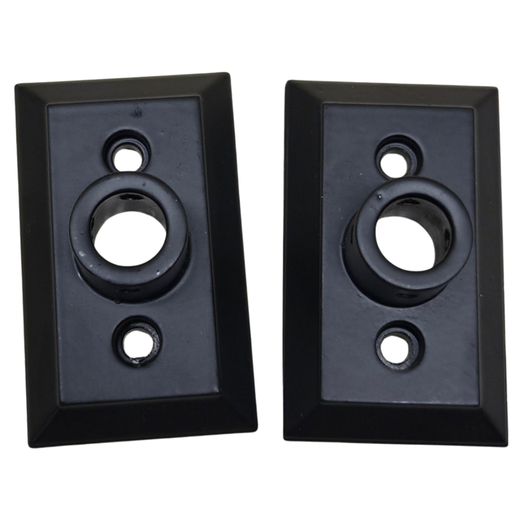 Mogaath MG-HP-S1-BK-T2-2Pack 2-Pack Wall-Mounted Hanging Planter Rods
