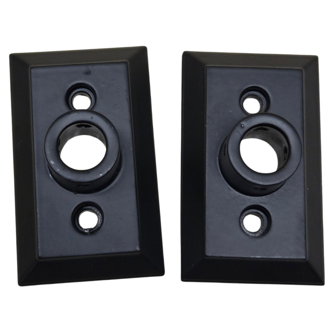 Mogaath MG-HP-S1-BK-T2-2Pack 2-Pack Wall-Mounted Hanging Planter Rods