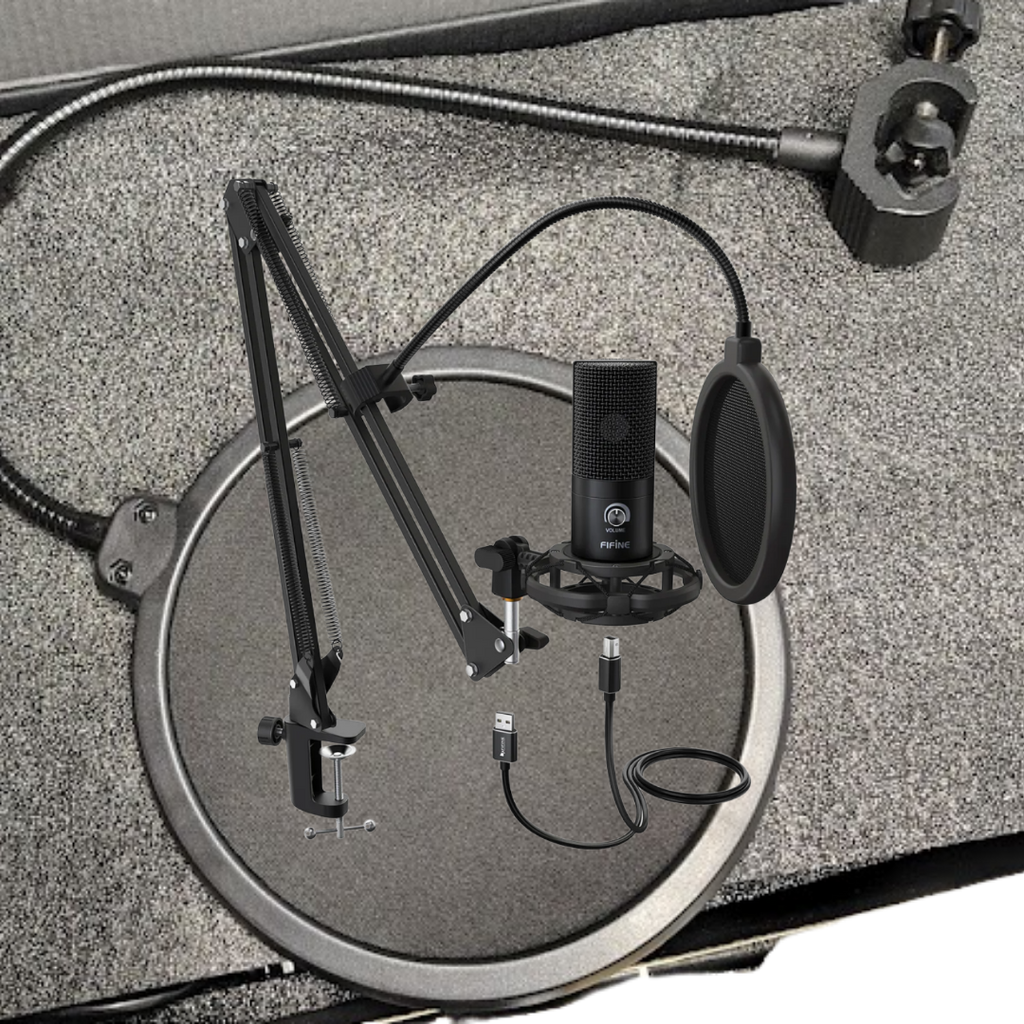 FIFINE T669 USB Condenser Microphone Kit