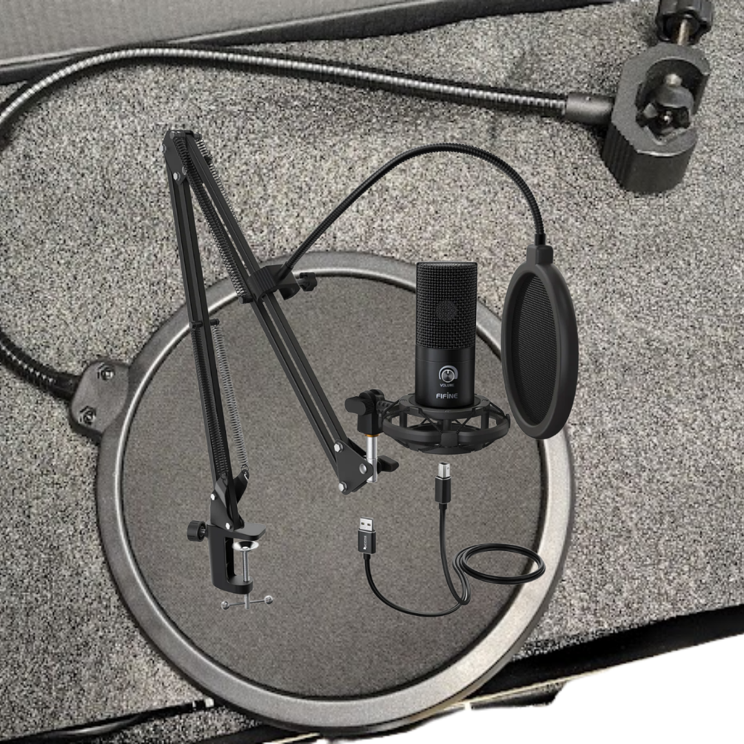FIFINE T669 USB Condenser Microphone Kit