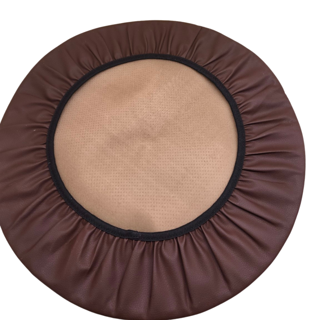 Elasticized Round Stool Seat Covers, 2-Pack