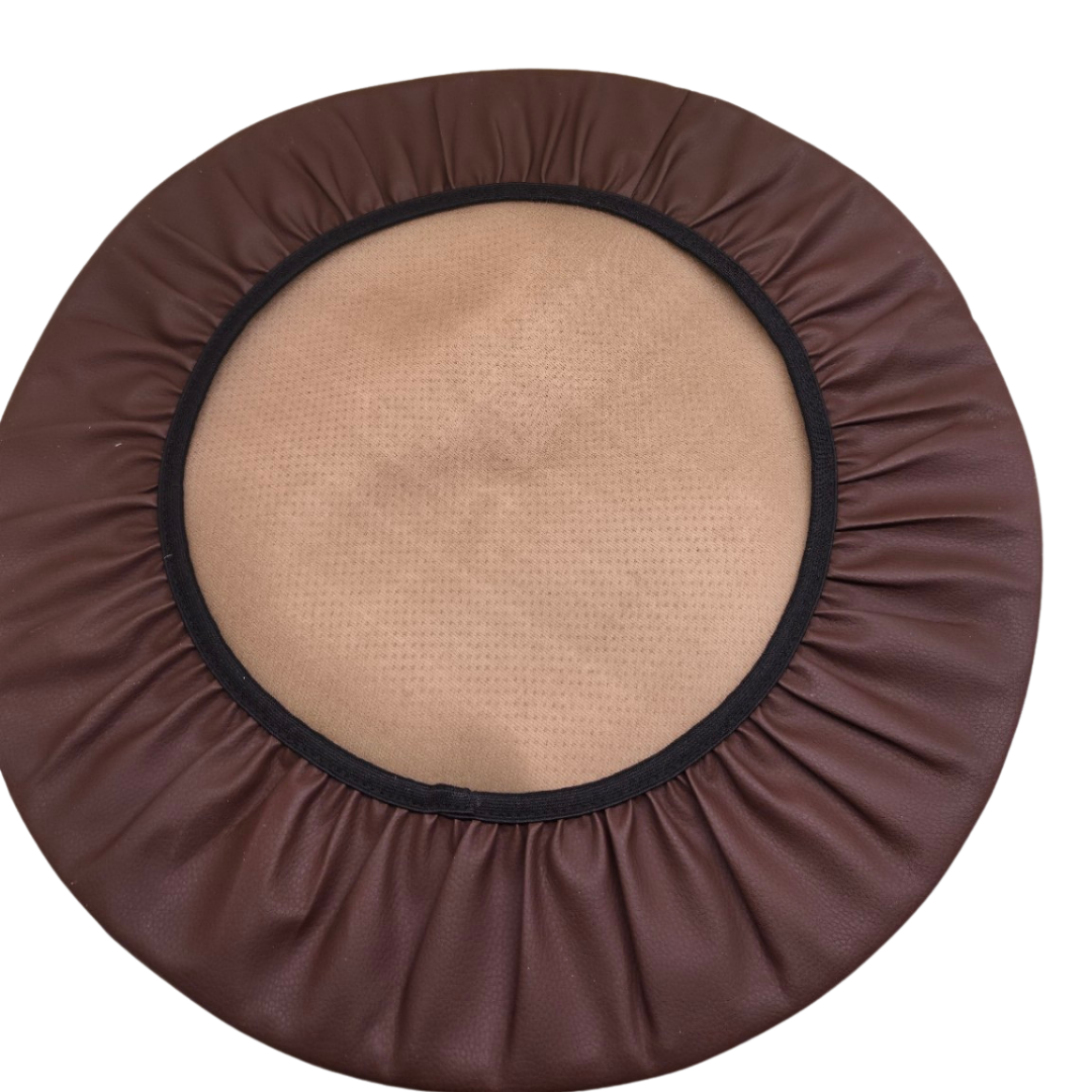 Elasticized Round Stool Seat Covers, 2-Pack