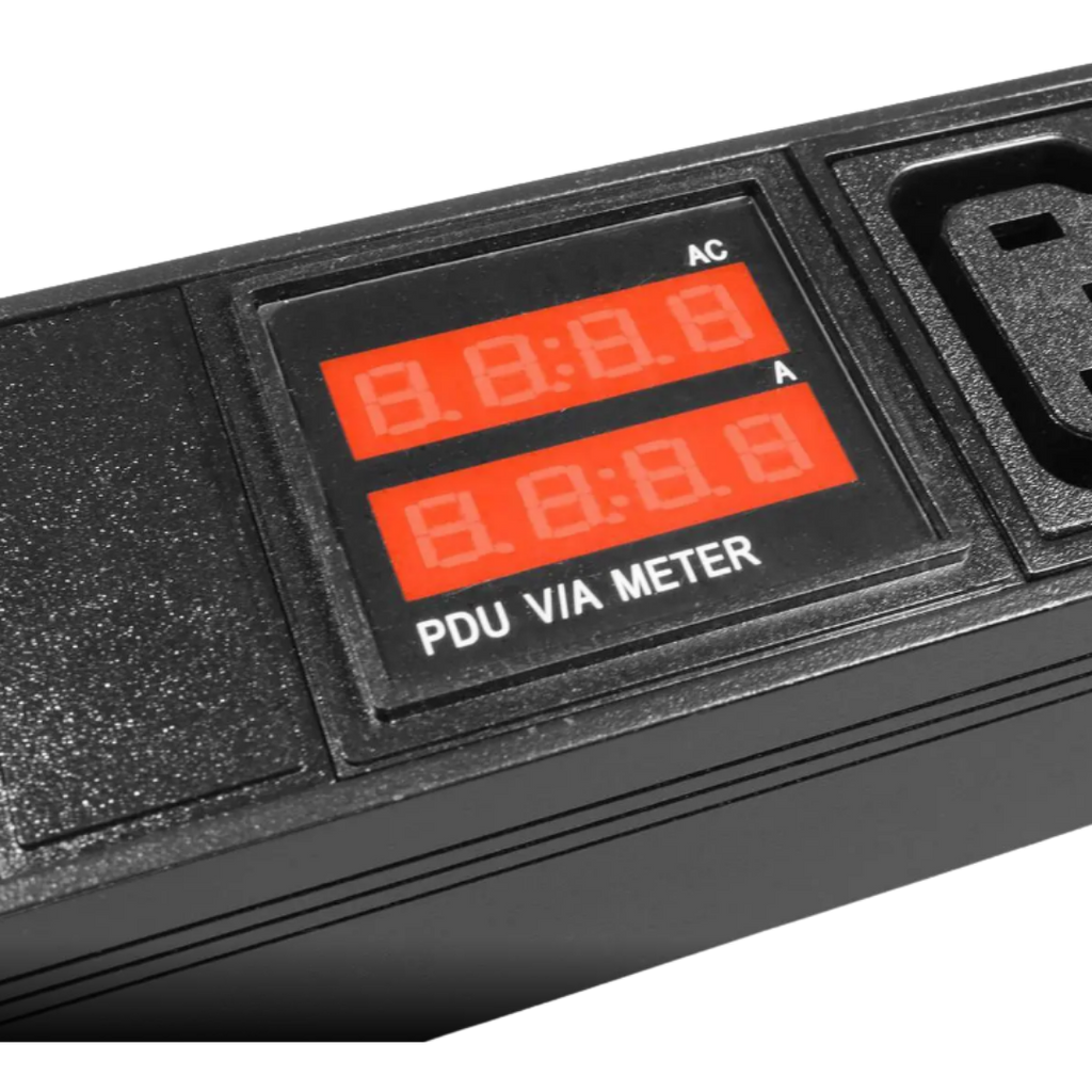 Valiant Power PDU-IEC Series Metered Rack PDU Rack Mount Power Distribution Unit (PDU) with Surge Protection