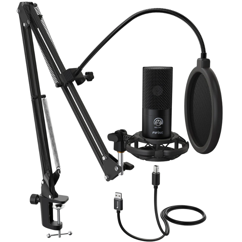 FIFINE T669 USB Condenser Microphone Kit