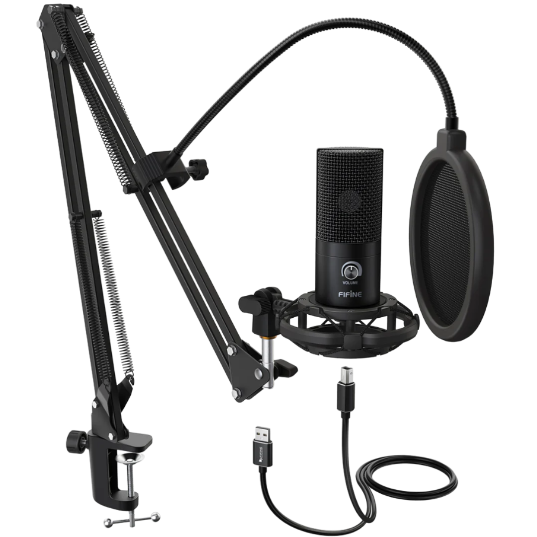 FIFINE T669 USB Condenser Microphone Kit