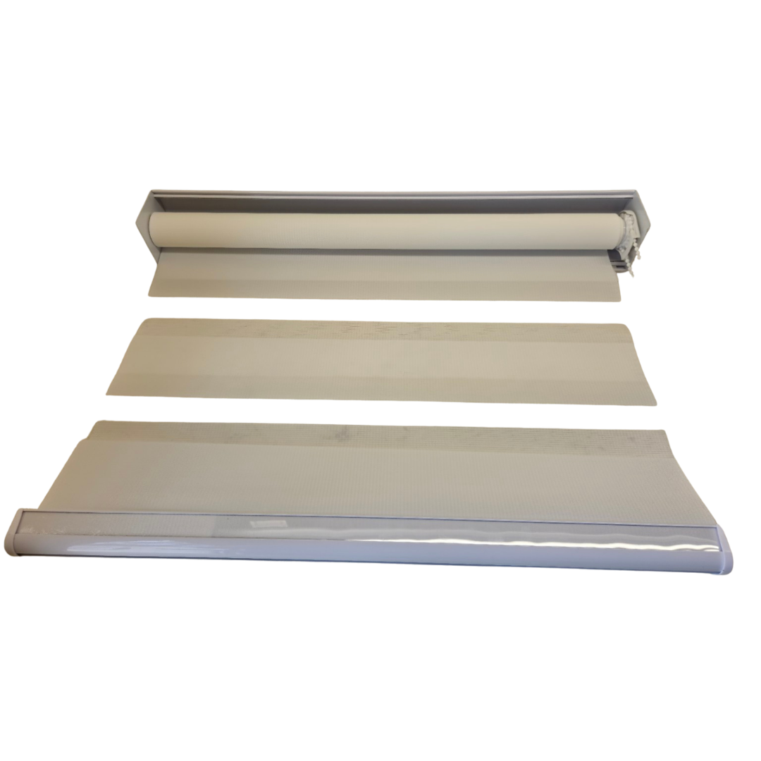 JIANGPIN TEXTILE B09JMRRPSF Corded Dual-Layer Zebra Roller Window Shade