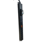 Gelongtu C13-08-D Meter SPD Function with L6-30p Plug 30A 240V 6 Way PDU for Internet Data Center (FJ-NZEU-4Y7D)