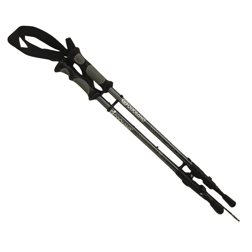 Odoland OD0412M-Odoland Aluminum Snowshoe and Trekking Pole Kit