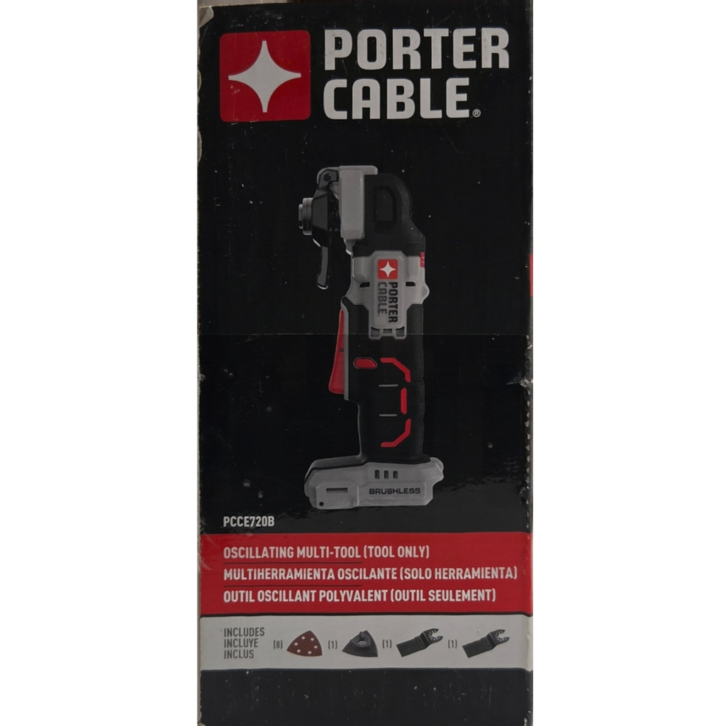 PORTER-CABLE PCCE720B 20V MAX Brushless Oscillating Multi-Tool (Tool Only)