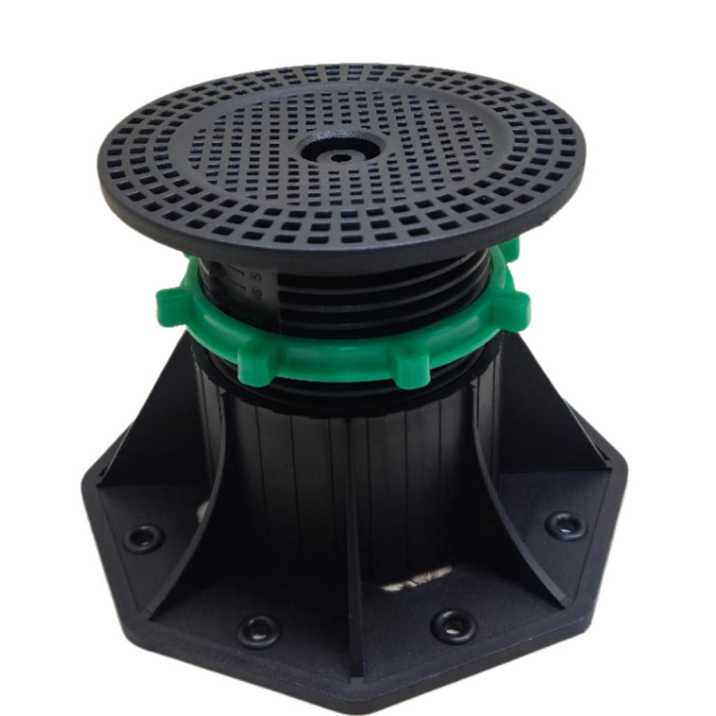 Adjustable Deck Support Pedestal (50–80 mm Approx.) Adjustable Decking & Paver Support Pedestal