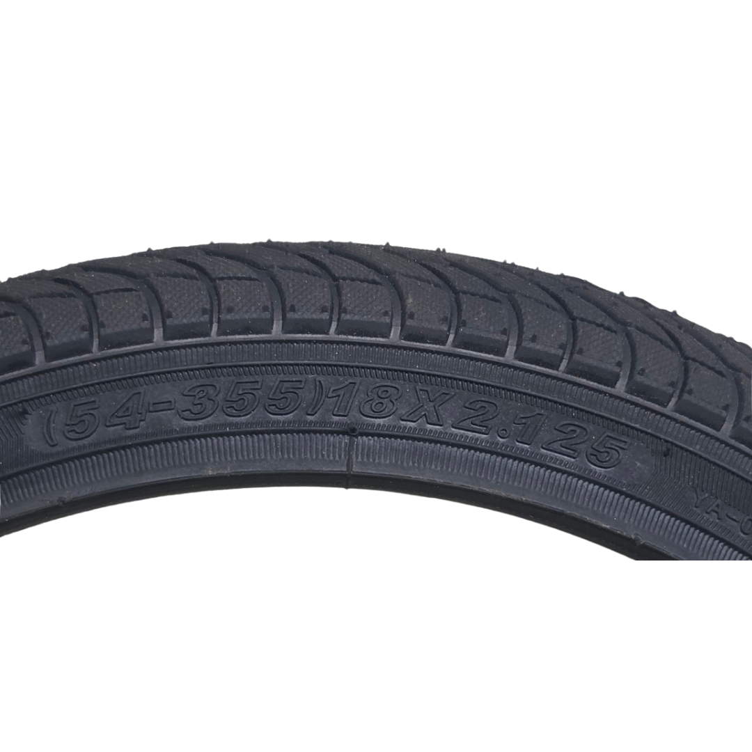 18 x 2.125 / ETRTO 54-355 18-Inch Bicycle Tire, Inner Tube & Puncture Repair Kit