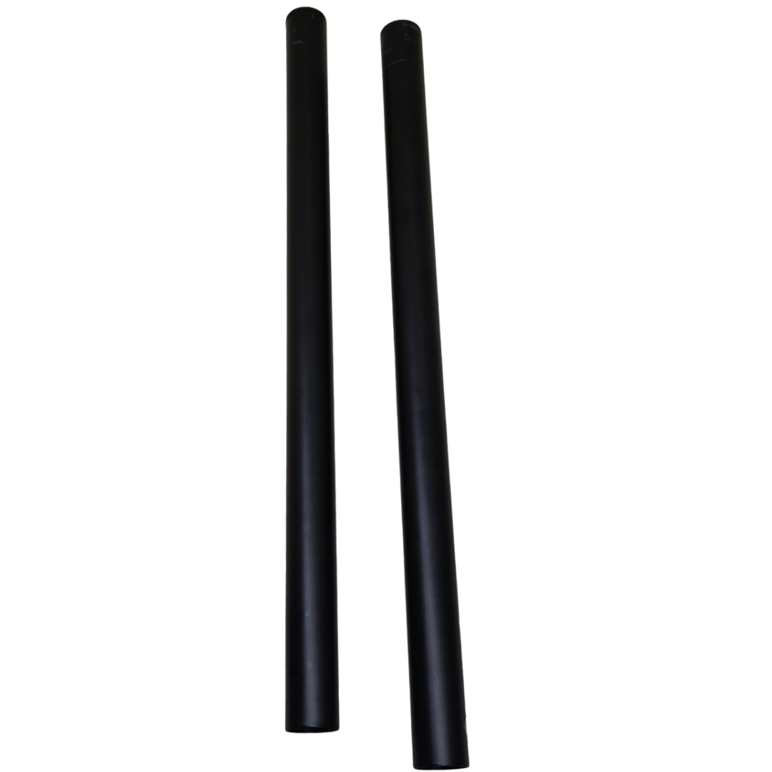 Mogaath MG-HP-S1-BK-T2-2Pack 2-Pack Wall-Mounted Hanging Planter Rods