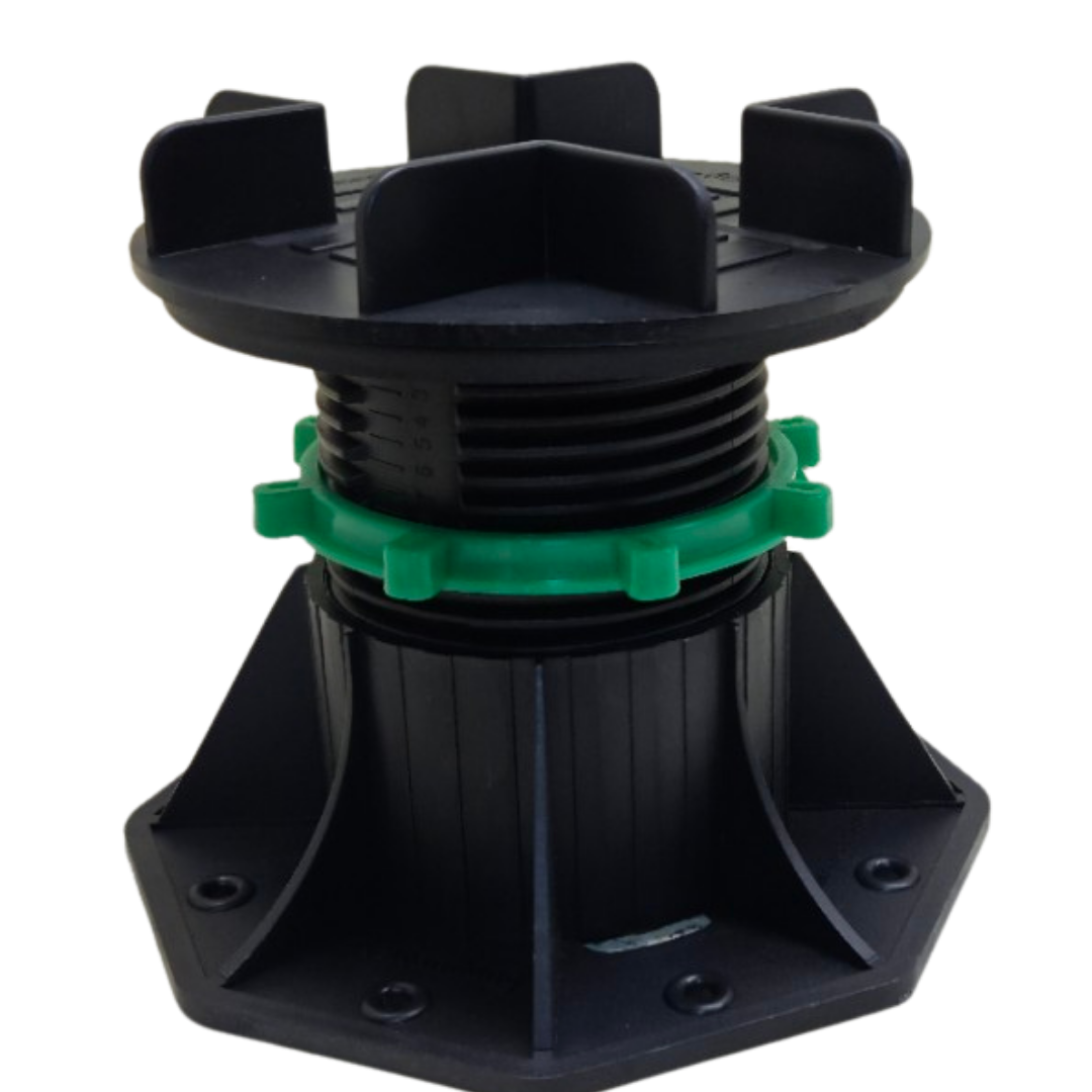 Adjustable Deck Support Pedestal (50–80 mm Approx.) Adjustable Decking & Paver Support Pedestal