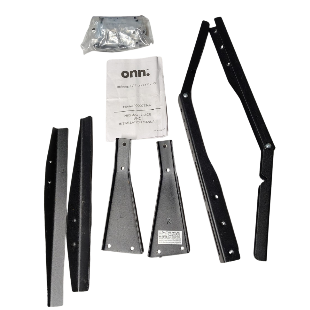 onn. Tabletop TV Stand for 37"–70" TVs Tabletop TV Stand / Universal TV Base