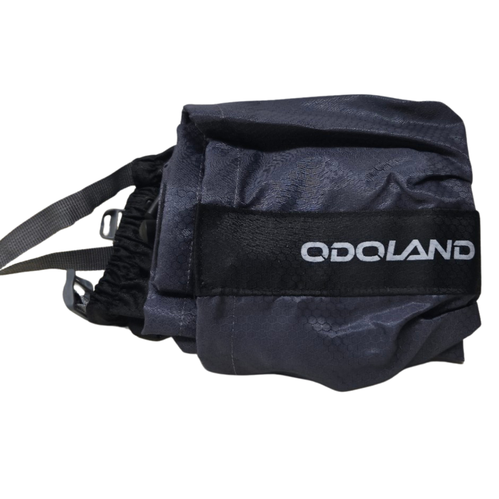 Odoland OD0412M-Odoland Aluminum Snowshoe and Trekking Pole Kit