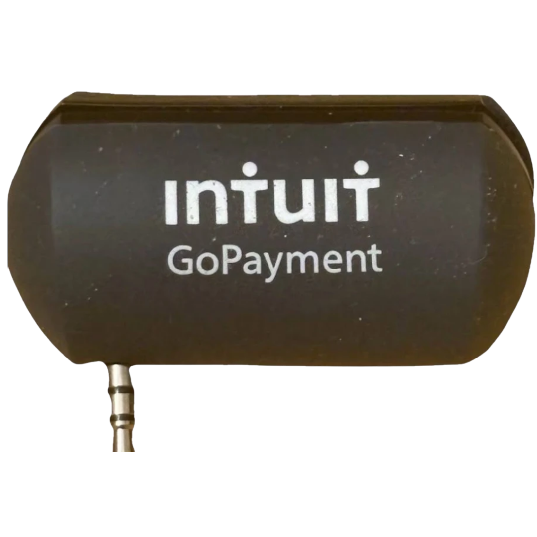 Intuit GoPayment Card Reader (Audio Jack Swipe Reader) Mobile Credit Card Reader / Payment Processing Accessory