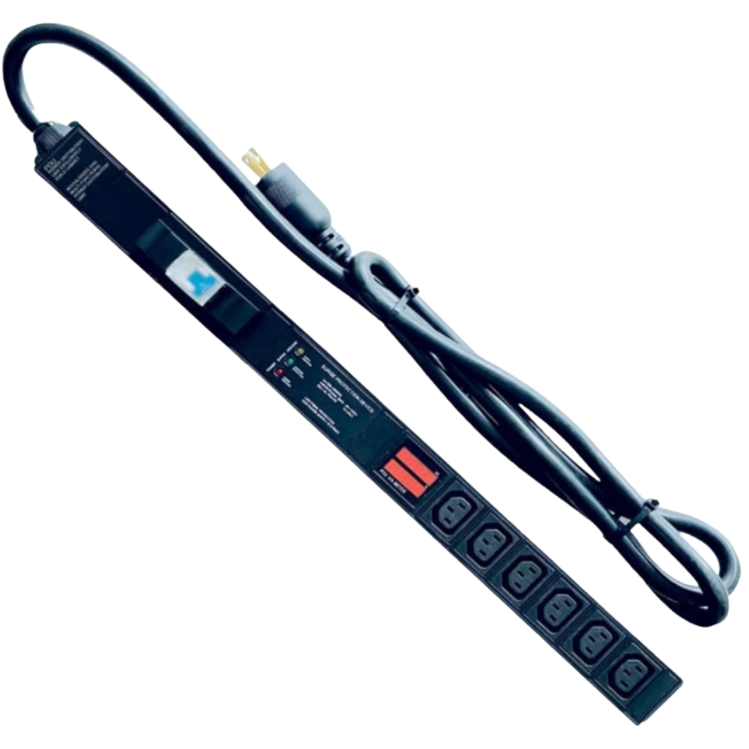 Unbranded PDU-IEC Series Rack Mount Power Distribution Unit (PDU) with Surge Protection