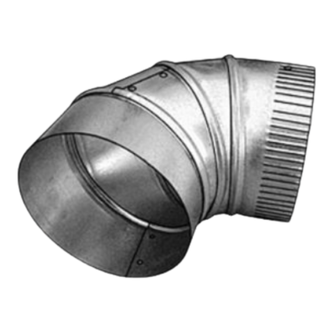 Unbranded / Not Identifiable 90° Adjustable Round Duct Elbow HVAC Round Duct Elbow