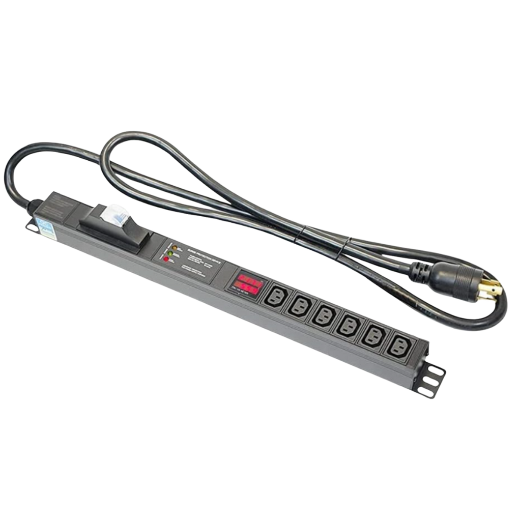 Unbranded PDU-IEC Series Rack Mount Power Distribution Unit (PDU) with Surge Protection
